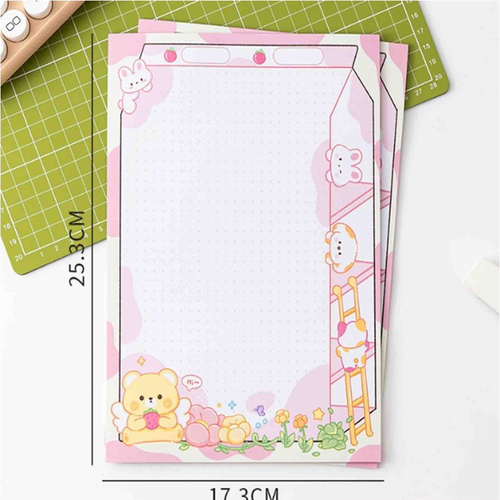 Набор листов для писем Медведь