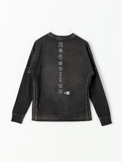 Serdyukov лонгслив Mirror одежда унисекс стиль принт качество