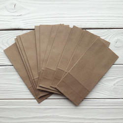 Крафт пакет 8х5х17 см, 70 гр/м2