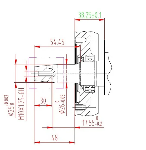 Двигатель бензиновый LIFAN KP460E-V (20 л.с., эл стартер, вал конус)