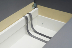 Диван Отто, шагающая еврокнижка, велюр, тёмно-серый