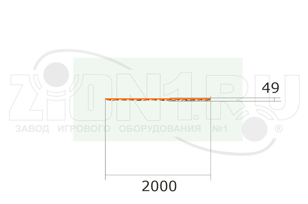 Ограждение детской площадки «Африка»
