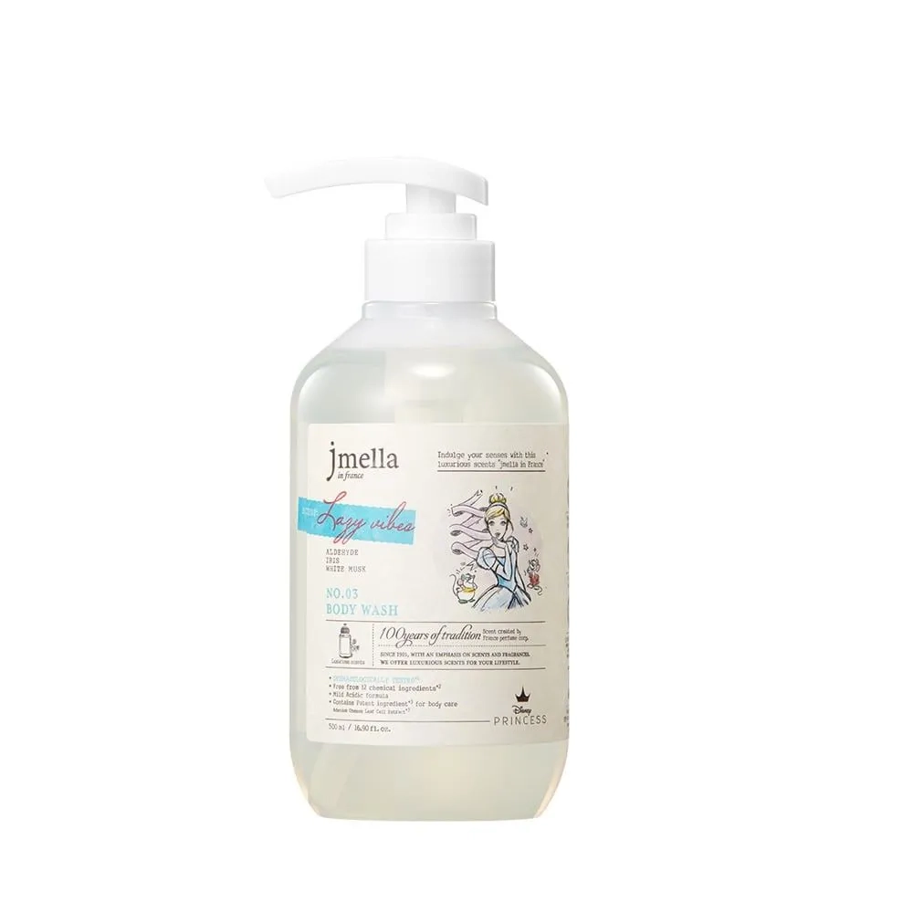 Гель для душа "Белый мускус и ирис" JMELLA In France Disney Lazy Vibes Body Wash 1000 мл