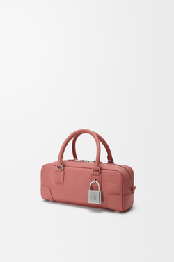 Loewe Укороченная сумка Amazona 23 из блестящей телячьей кожи, красноватый