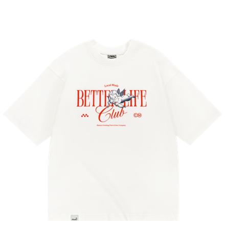Футболка HAIDED BETTER LIFE Экрю