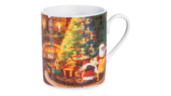 Набор чашек кофейных с блюдцем 6шт Lamart Noel Сюрприз Подарки Санты