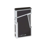 Зажигалка Lotus APOLLO Black & Polished chrome 4800