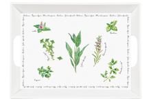 Easy Life Поднос с ручками Herbarium 51х38см, пластик