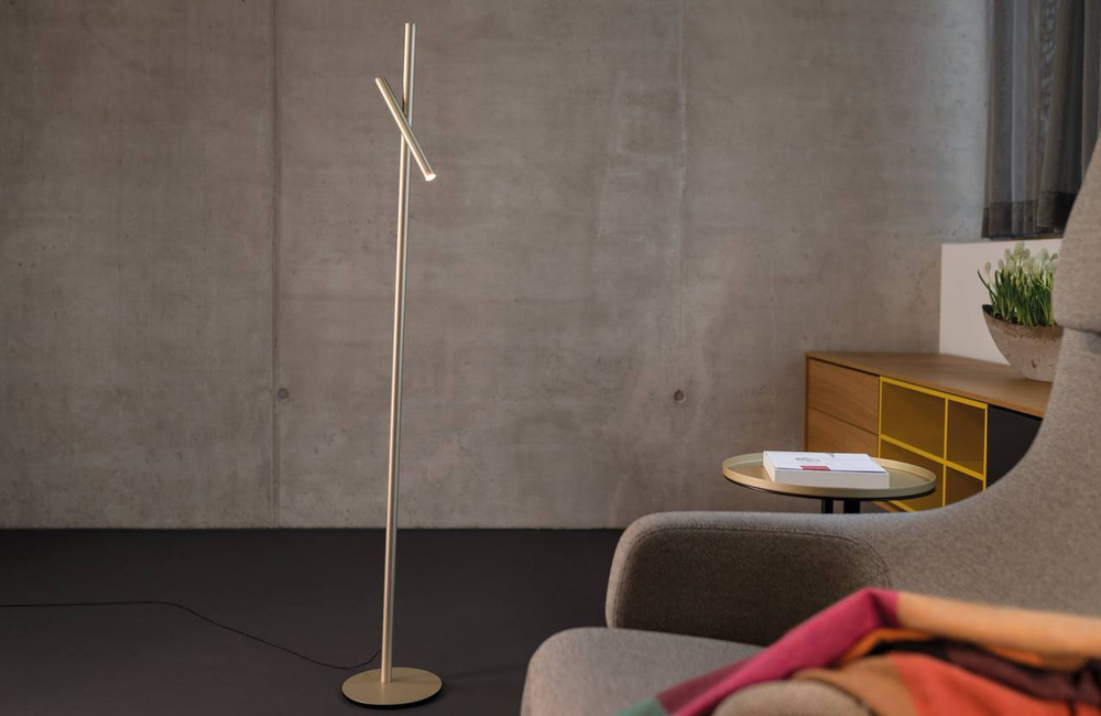 Floor design lamp Fino by Sattler