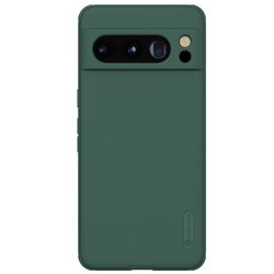 Усиленный защитный чехол зеленого цвета (Deep Green) от Nillkin для Google Pixel 8 Pro, серия Super Frosted Shield Pro