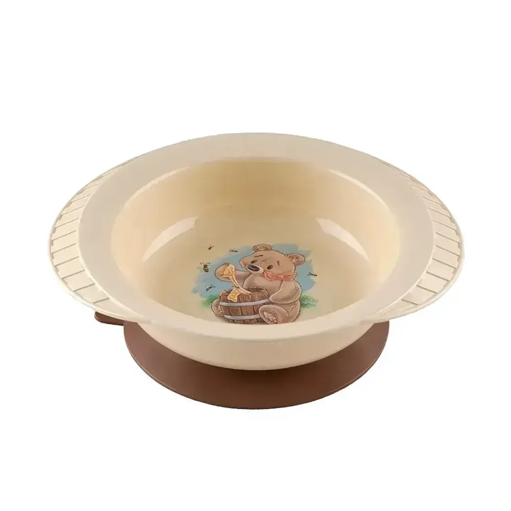 Тарелка детская на присосе Polly