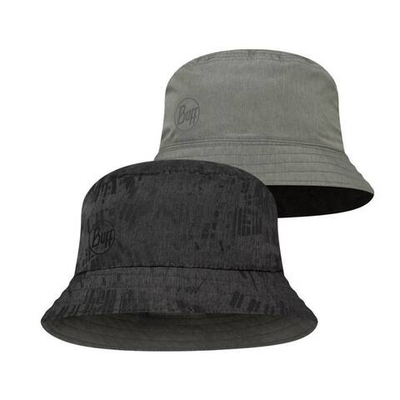 Панама Buff Travel Bucket Hat Gline Black-Grey
