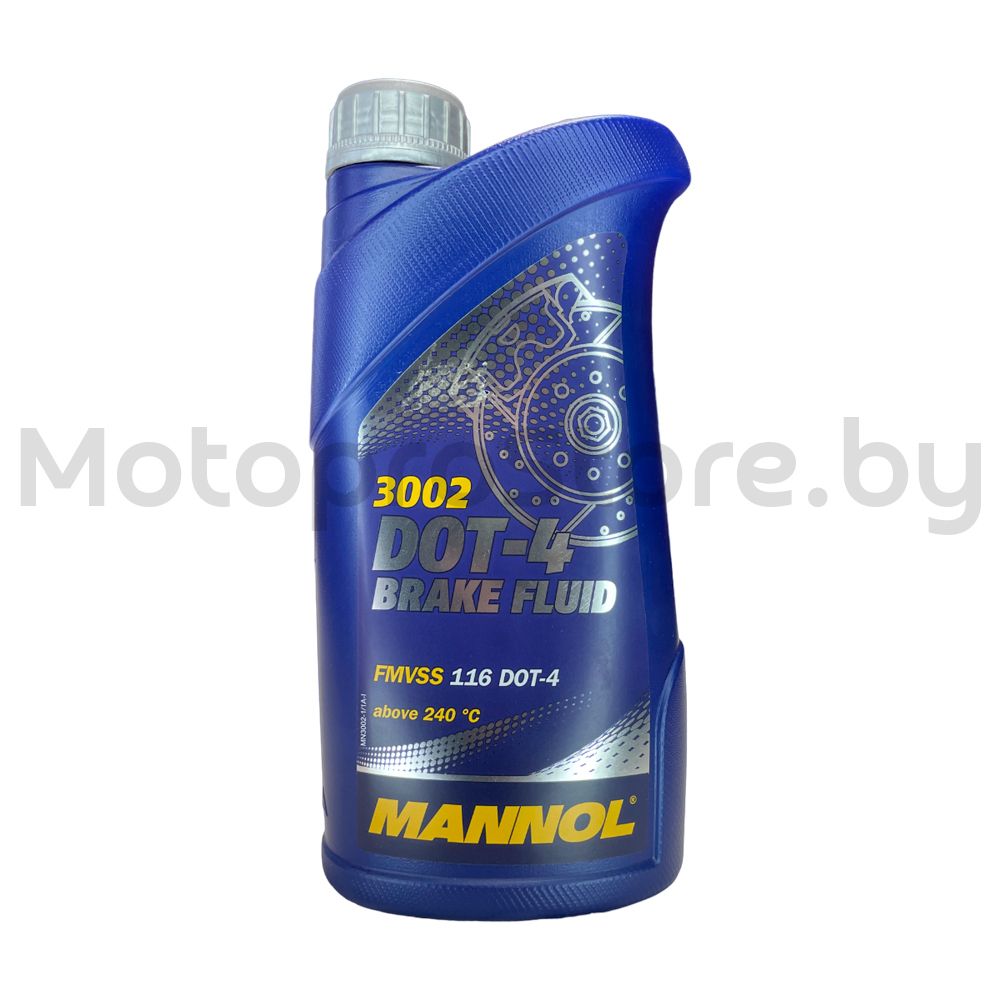 Тормозная жидкость Mannol 3002 DOT-4 BRAKE FLUID 910г