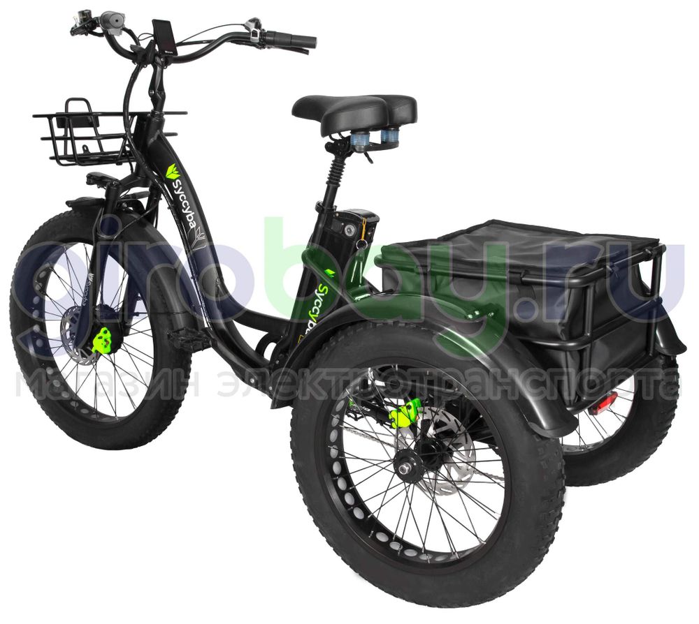 Электровелосипед Syccyba Trike фото №4