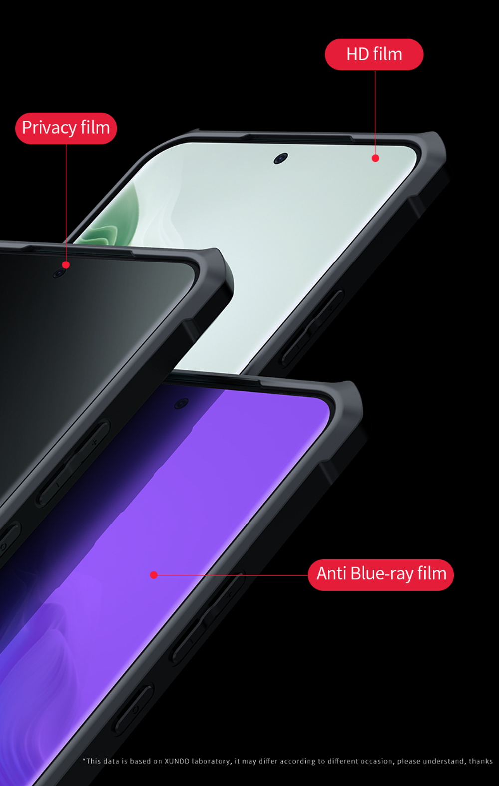 Чехол на Honor Magic 6 Pro противоударный с усиленными углами XUNDD
