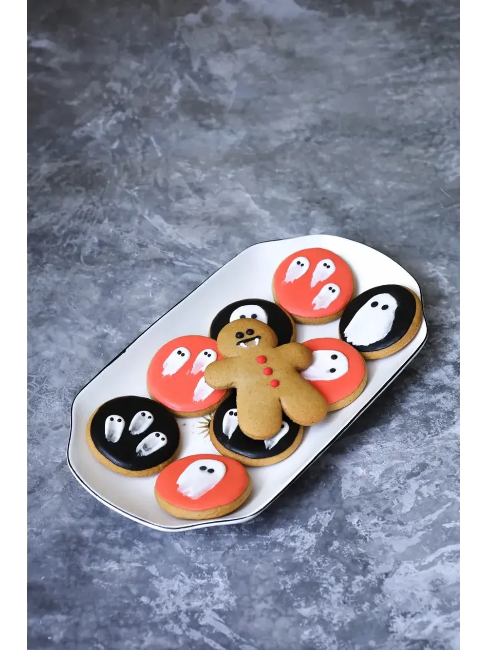 Имбирные пряники "Пряня Дракула и приведения" - 9 шт.