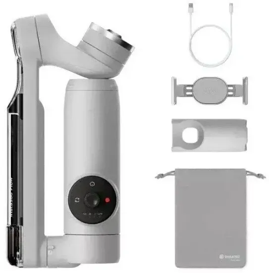 Cтабилизатор для смартфона Insta360 Flow Standalone Stone Gray, серый