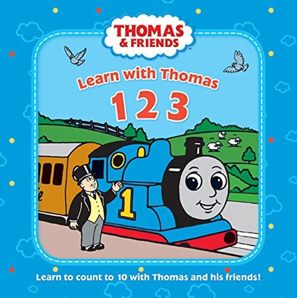 Learn with Thomas: 123  (board book) #ост./не издается#