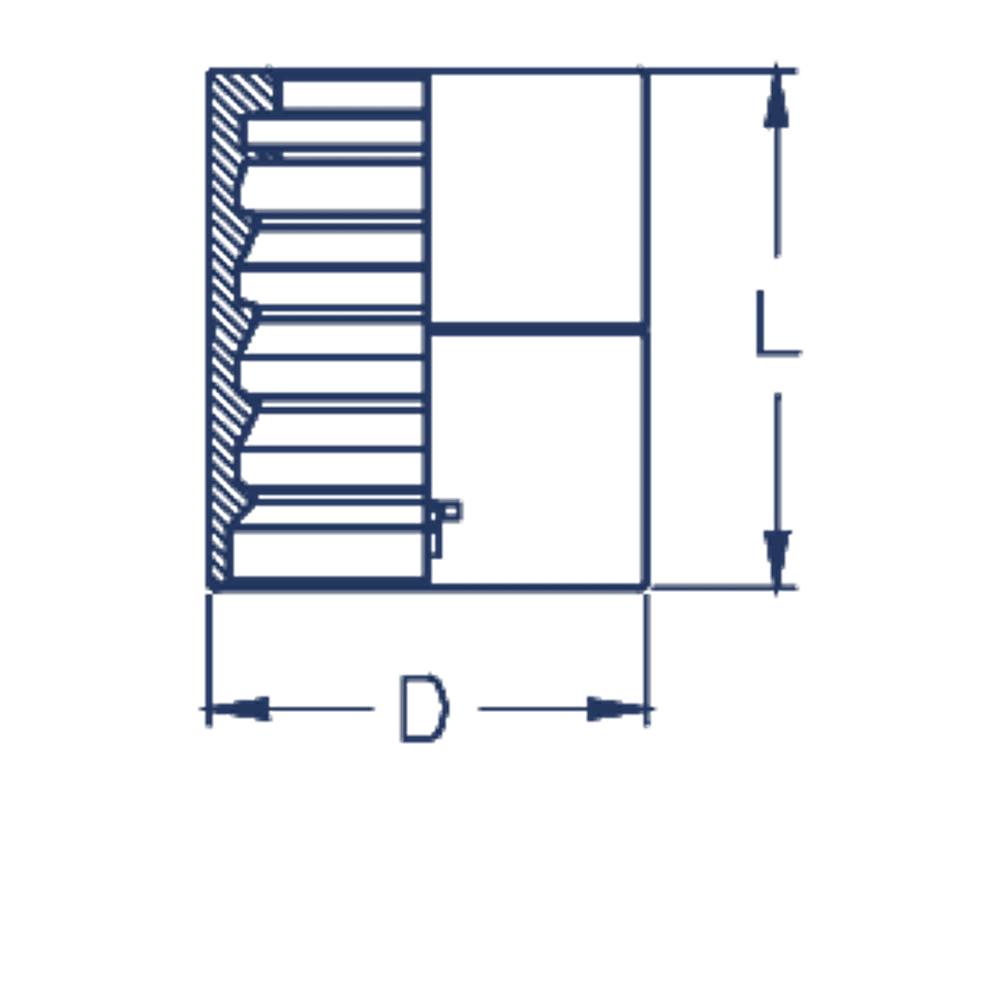Муфта DN 32 1SN (с зачисткой)