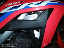 Radiator guard for Honda CRF300L THEP with side bracket reinforcement (2021-Up)