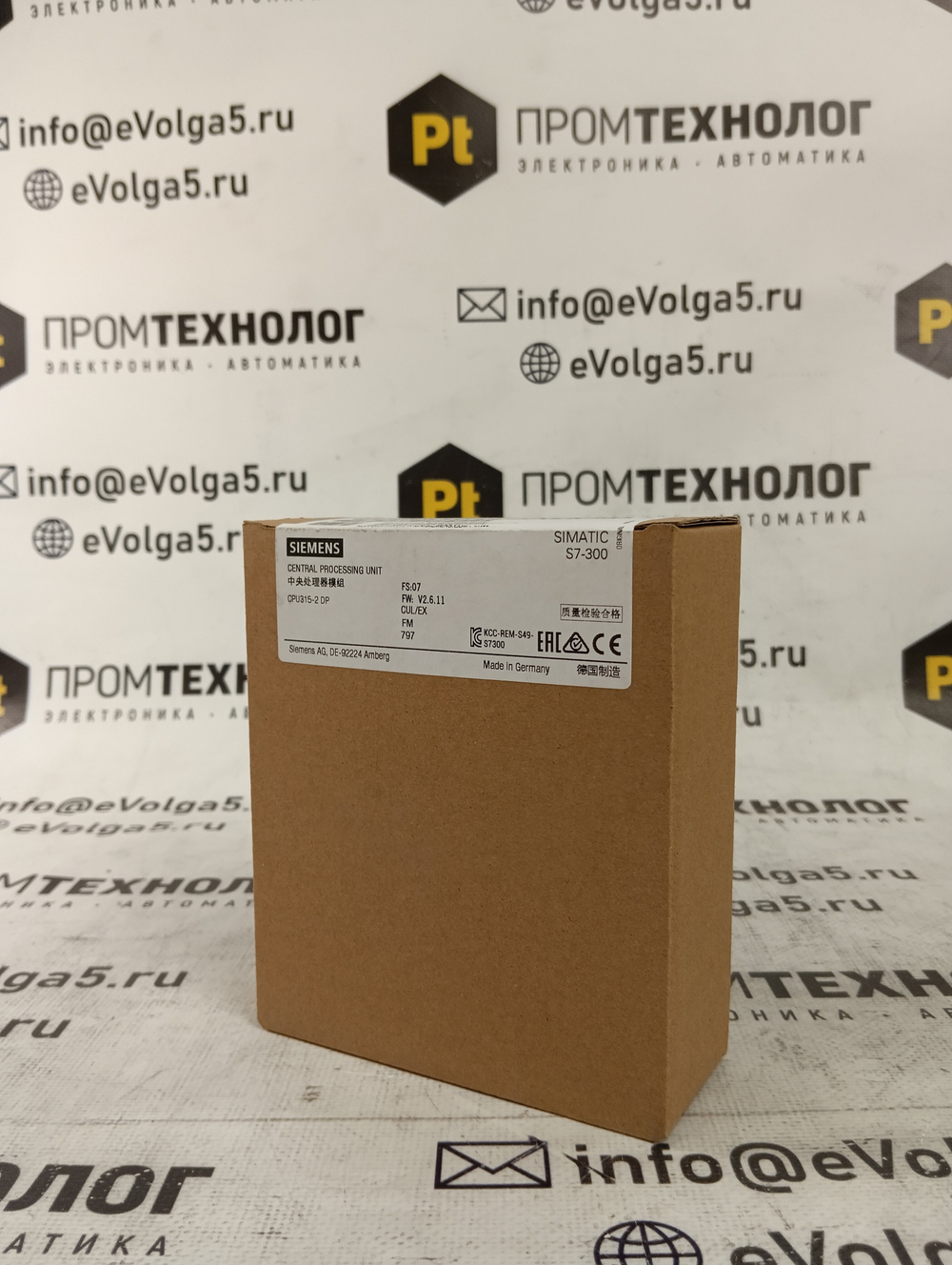 Siemens 6ES7315-2AG10-0AB0 новое