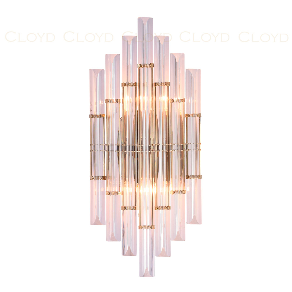 Бра Cloyd ORATORIA-A W2 / выс. 50 см - золото (арт.20100)