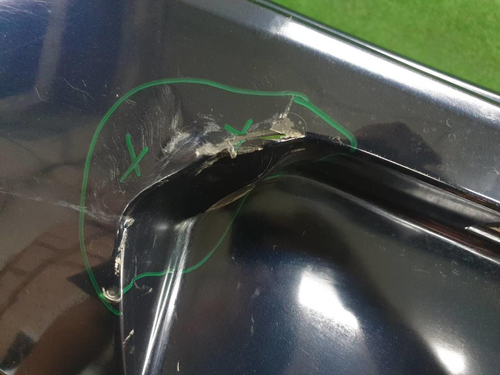 Бампер задний BMW X4 G02 (2018-2021) M-paket