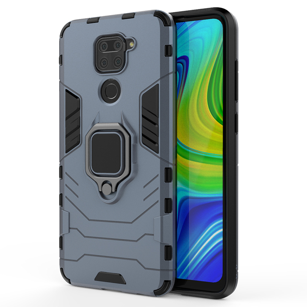 Противоударный чехол с кольцом Panther Case для Xiaomi Redmi Note 9