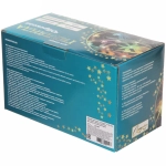 Гирлянда для улицы «Стрекоза» 3 м 20 ламп LED чёрный провод, 2 реж.,IP-55, Мультицвет (солнечная батарея)