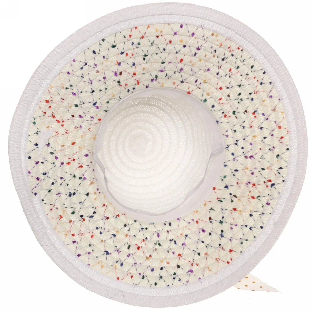 Шляпа женская с широкими полями «TiraMiSu- Адель», микс 5 цветов, р58, ширина полей 13 см