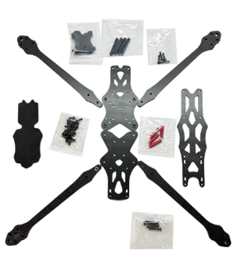 Рама для FPV дрона карбоновая, 7 дюймов, 5 мм