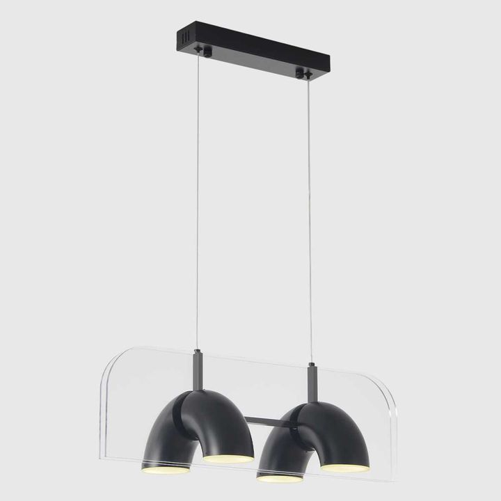 Подвесной светильник Crystal Lux ELEMENT SP24W LED BLACK