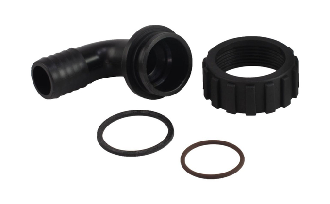 Патрубок заливной горловины бака для подключения топливного шланга д. 25 мм