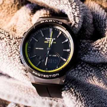 Наручные часы Casio Baby-G BGS-100-1A с шагомером