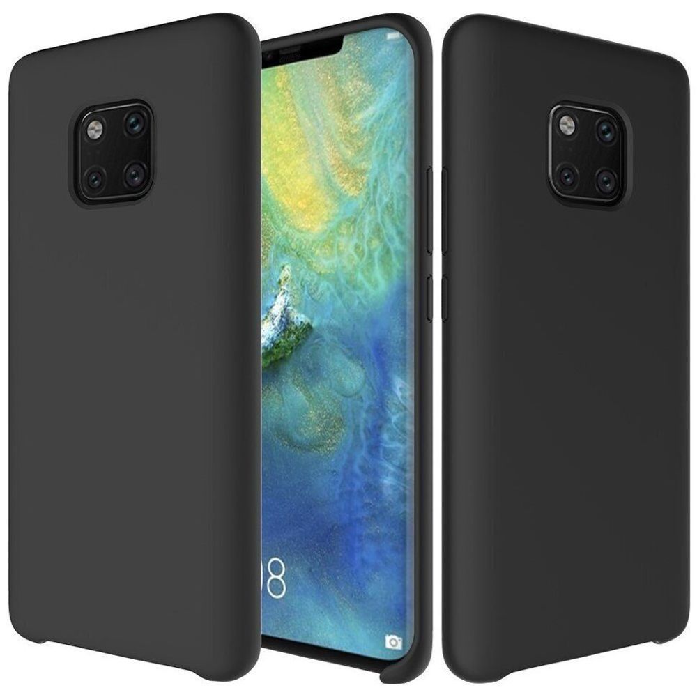 Клип-кейс Silicone Cover для Huawei Mate 20 Pro, черный