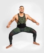 Компрессионные штаны Venum Nakahi Black-Khaki
