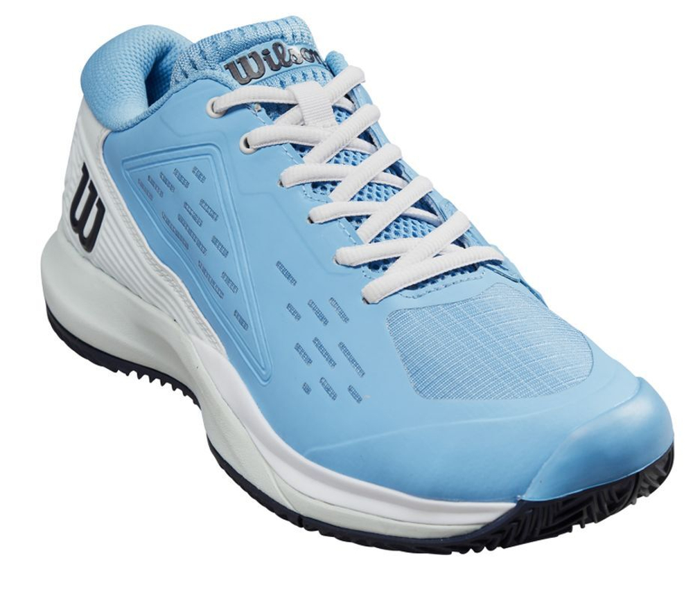 Женские теннисные кроссовки Wilson Rush Pro Ace Clay - bonnie blue/ballad blue/navy blazer