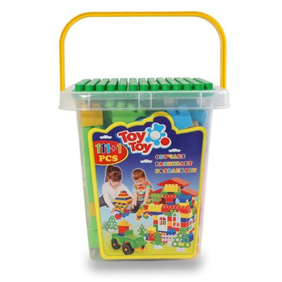 Конструктор 111+1эл. в пластмассовом контейнере BTG-023 (23х23х24см)