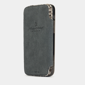 Чехол Benoit для iPhone 12/12Pro из кожи питона, цвета Natur