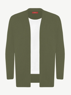 Кардиган с планкой из хлопка