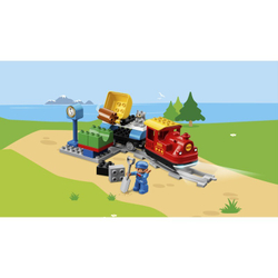 Конструктор LEGO DUPLO Town Поезд на паровой тяге 10874