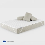 Бескаркасный диван-кровать (трансформер) BuyHit (бежевый)