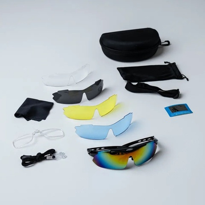 Тактические очки со сменными линзами UV фильтр с диоптриями