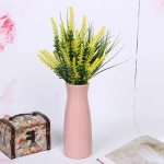 Ваза из пластика «Клэр» 7,5*20см цвет розовый