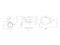 Втулка заднего стабилизатора UNIO RMP-10048