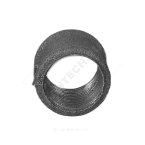 Муфта прямая чугун Ду 15 (1/2") ВР Fittex