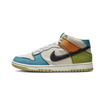 Мужские кроссовки Nike Dunk Mid 'Pale Ivory Multi' DV0830-100