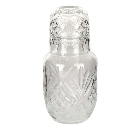 Графин со стаканом, набор 2пр. 570мл/160мл (стекло) (индивидуальная упаковка)