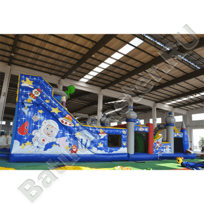 Коммерческий надувной батут "Приключения на орбите"