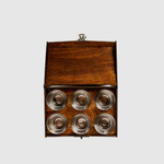 Набор рюмок "Россия" 6 штук в подарочной коробке